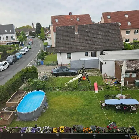 דירה Rk79 Mit 4 Zimmer, Garten Und Pool Naehe Klinikum U-bahn & S-bahn Zum Messegelaende Nuernberg Fürth