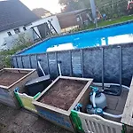 Rk79 Mit 4 Zimmer, Garten Und Pool Naehe Klinikum U-bahn & S-bahn Zum Messegelaende Nuernberg *
